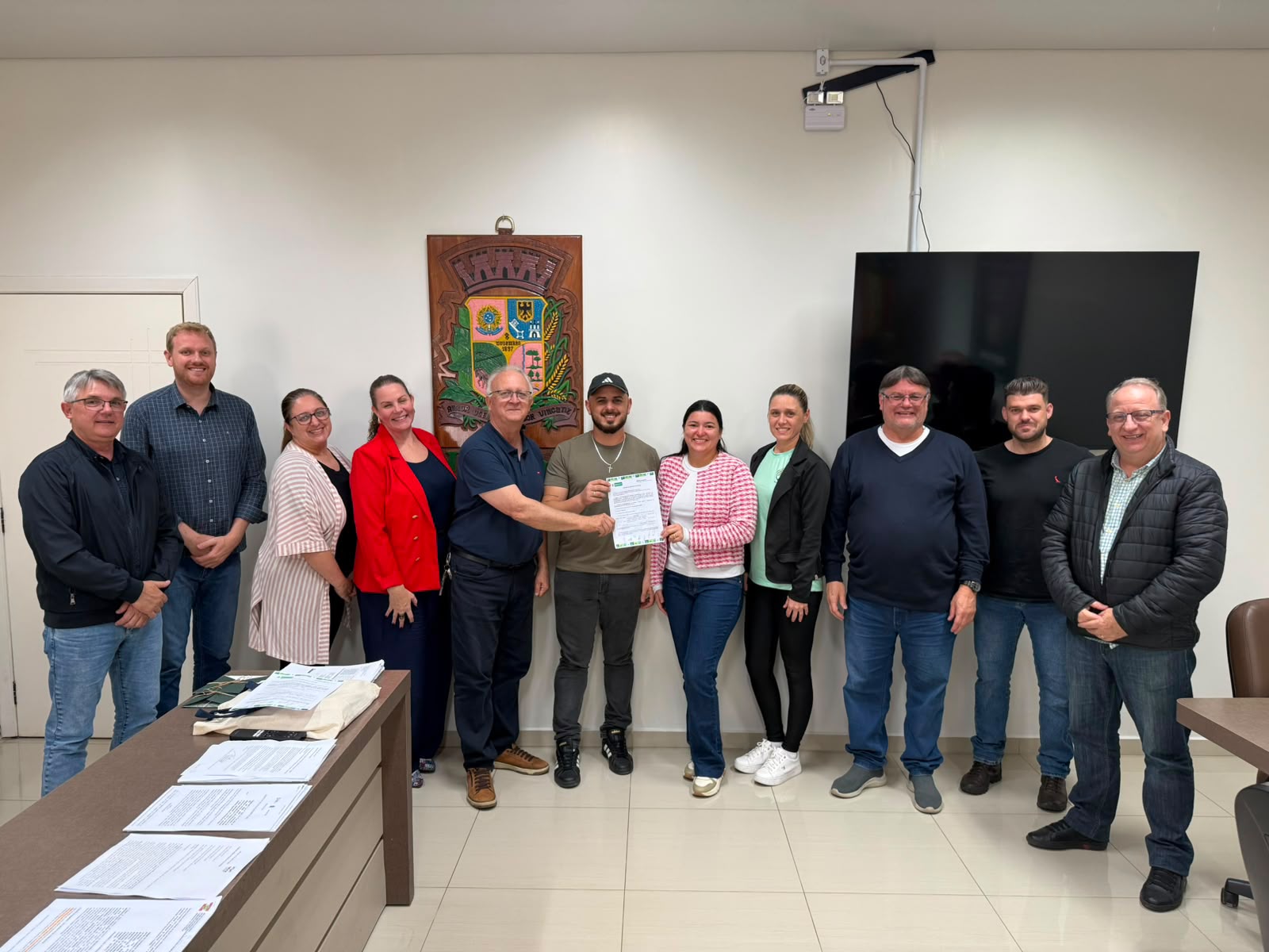 Ibirama assina Ordem de Serviço para reforma total do CEI Nova Stettin - Diário Alto vale